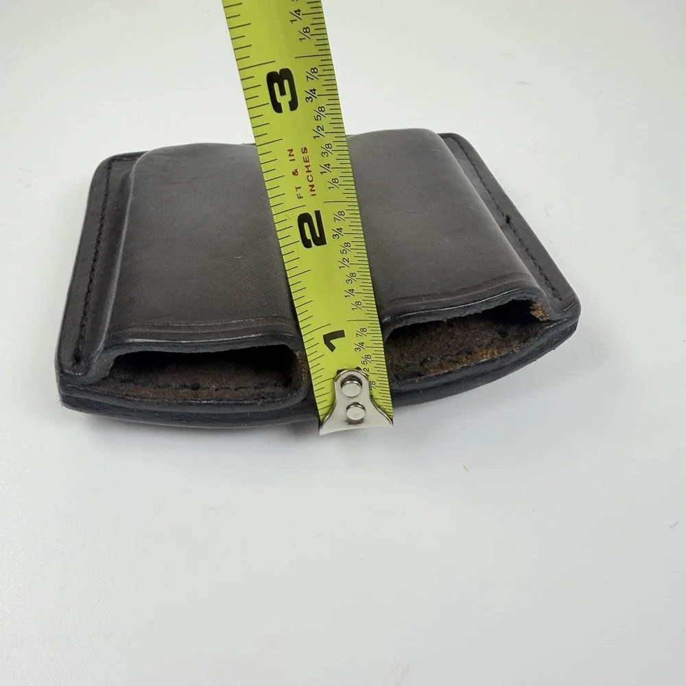 Kirkpatrick Leather 62D Double Magazine Pouch Brown Handcrafted USA Belt Mag
